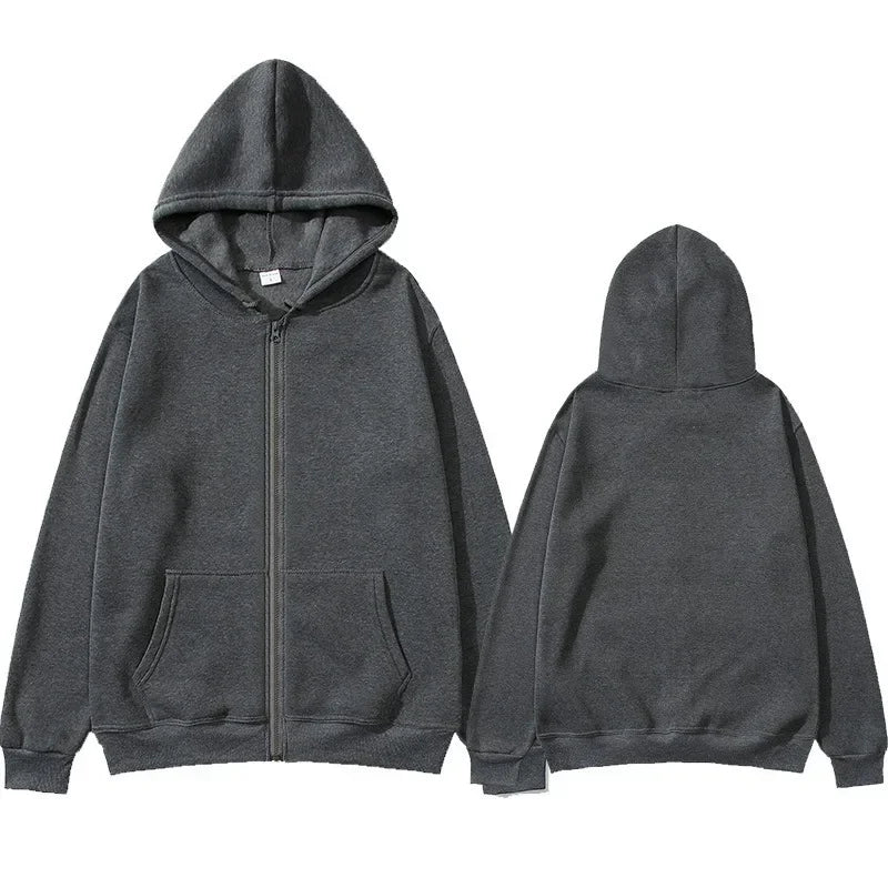 Men's Plain Pullover Hoodie