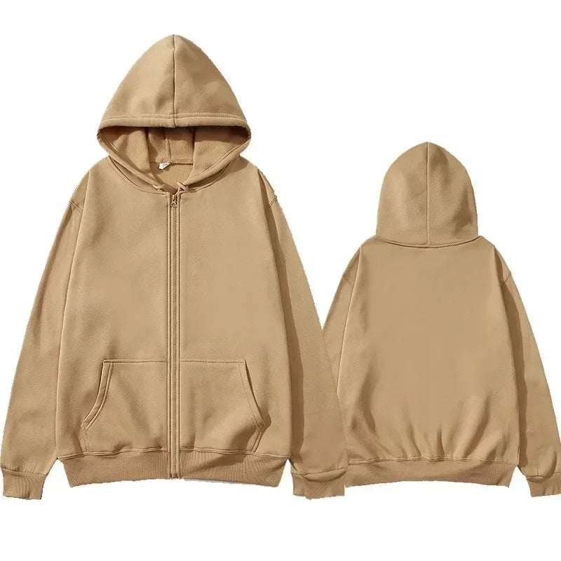 Men's Plain Pullover Hoodie