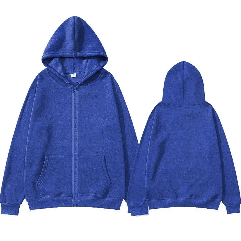 Men's Plain Pullover Hoodie