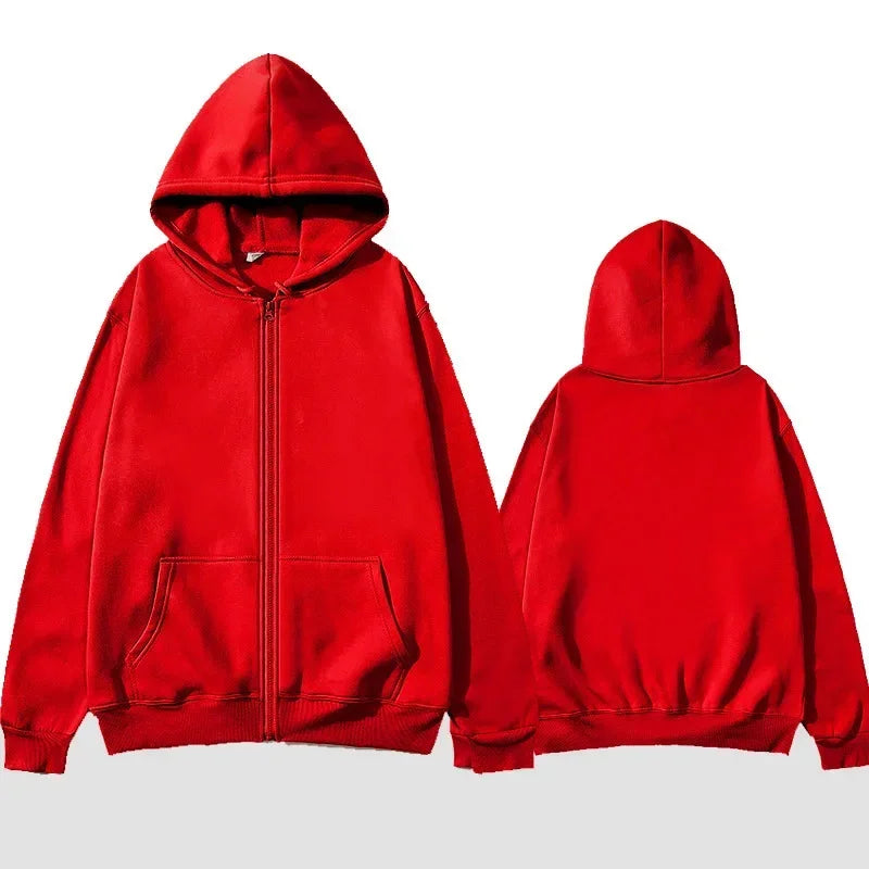 Men's Plain Pullover Hoodie
