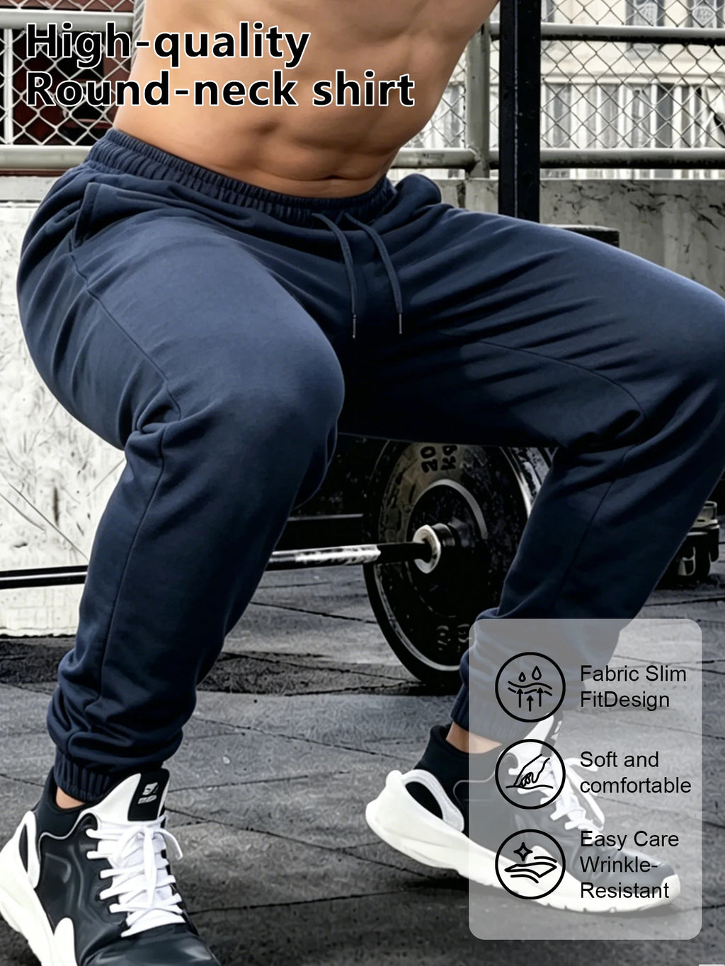 Men's Lightweight Gym Joggers