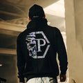 Men's Skeleton Graphic Fleece Hoodie
