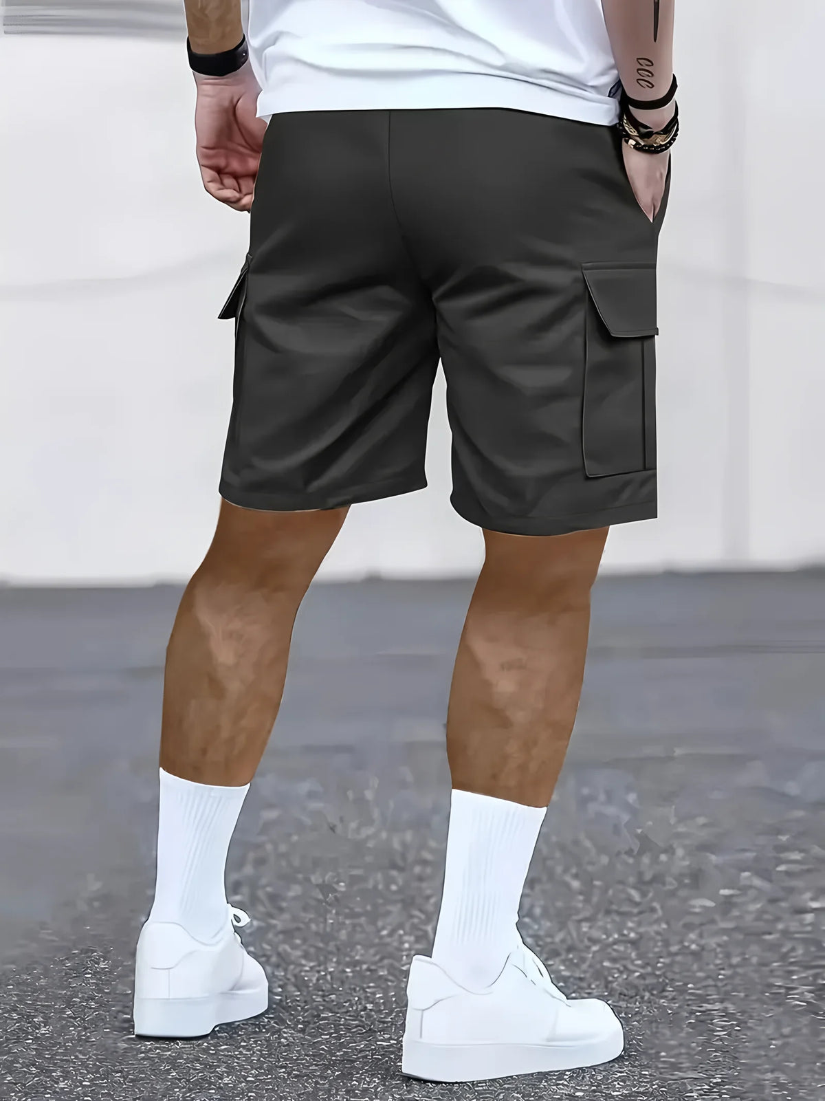 Men's Multi-Pocket Cargo Shorts