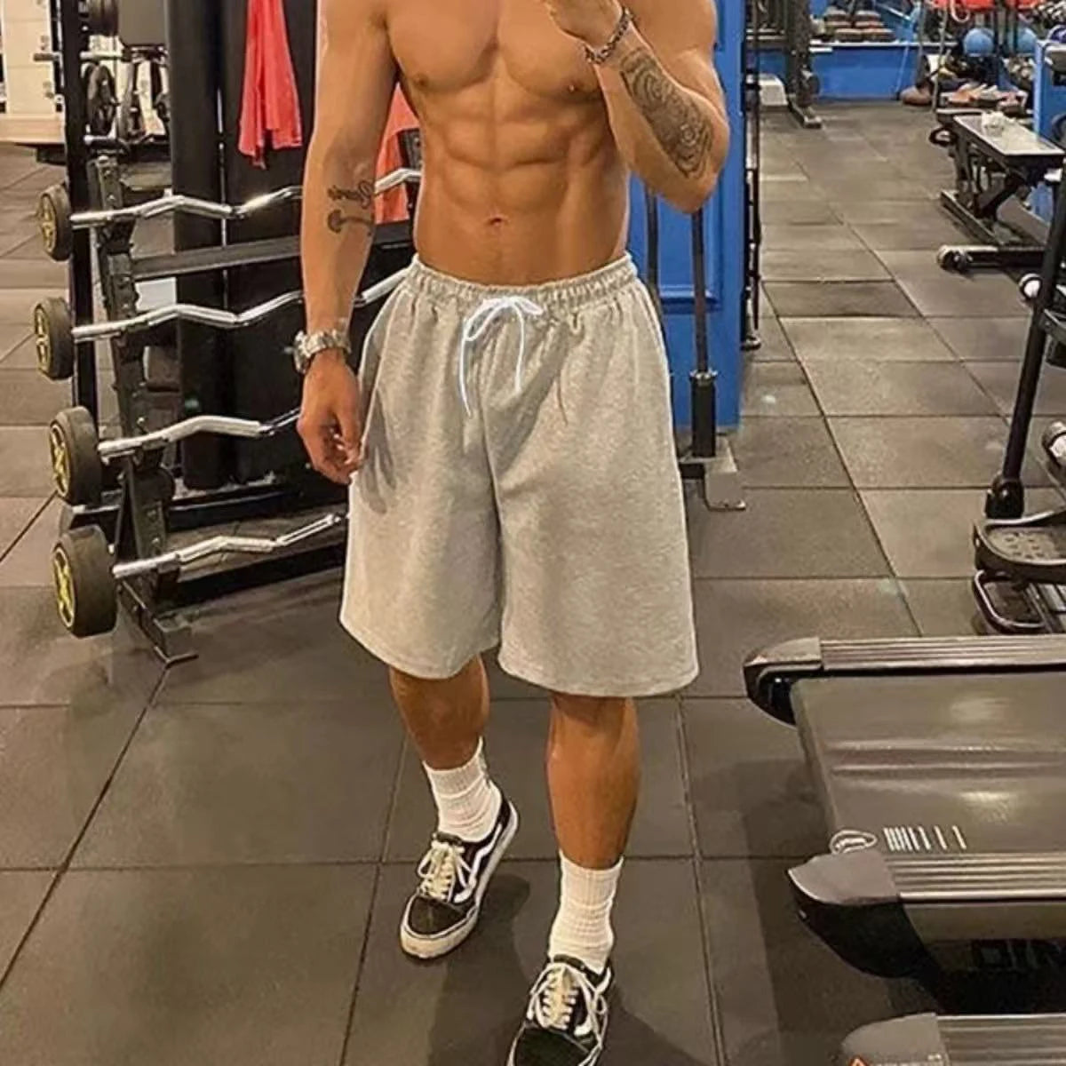 Men's Loose Fit Fitness Shorts