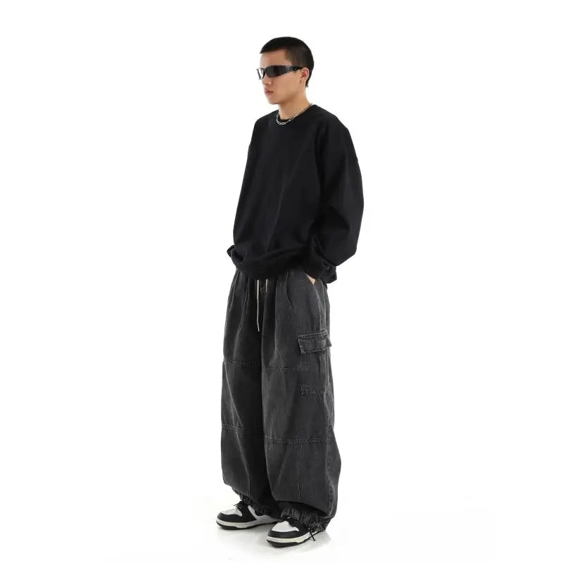 Men's Baggy Cargo Jeans