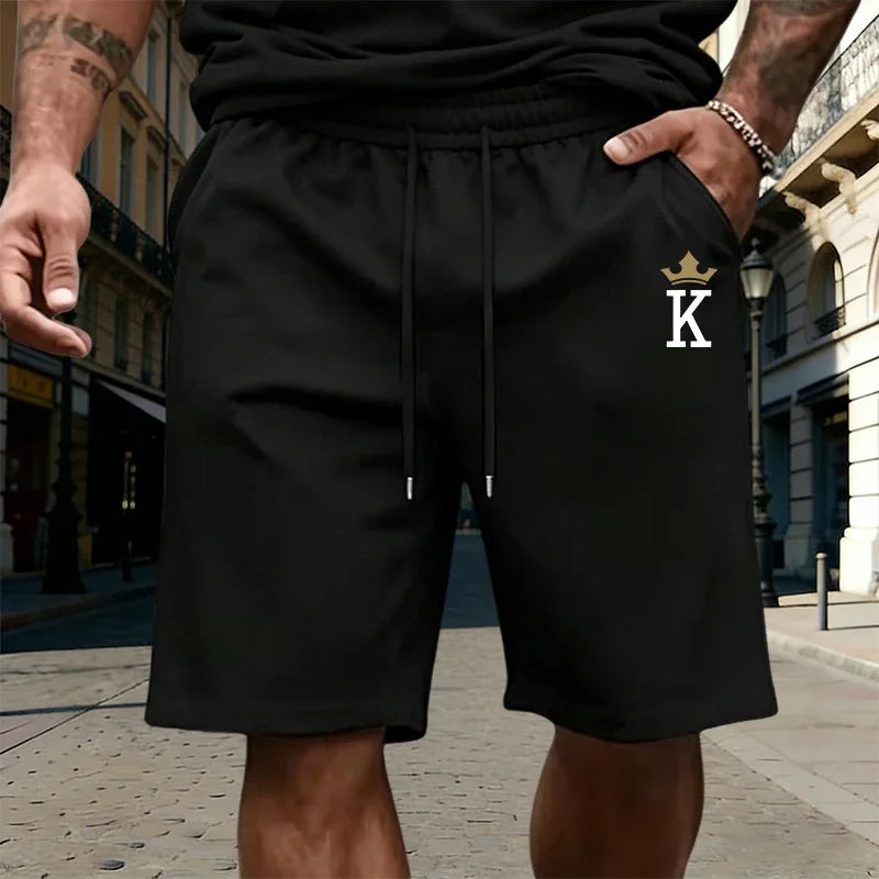Men's T-Shirt & Shorts Summer Tracksuit Set