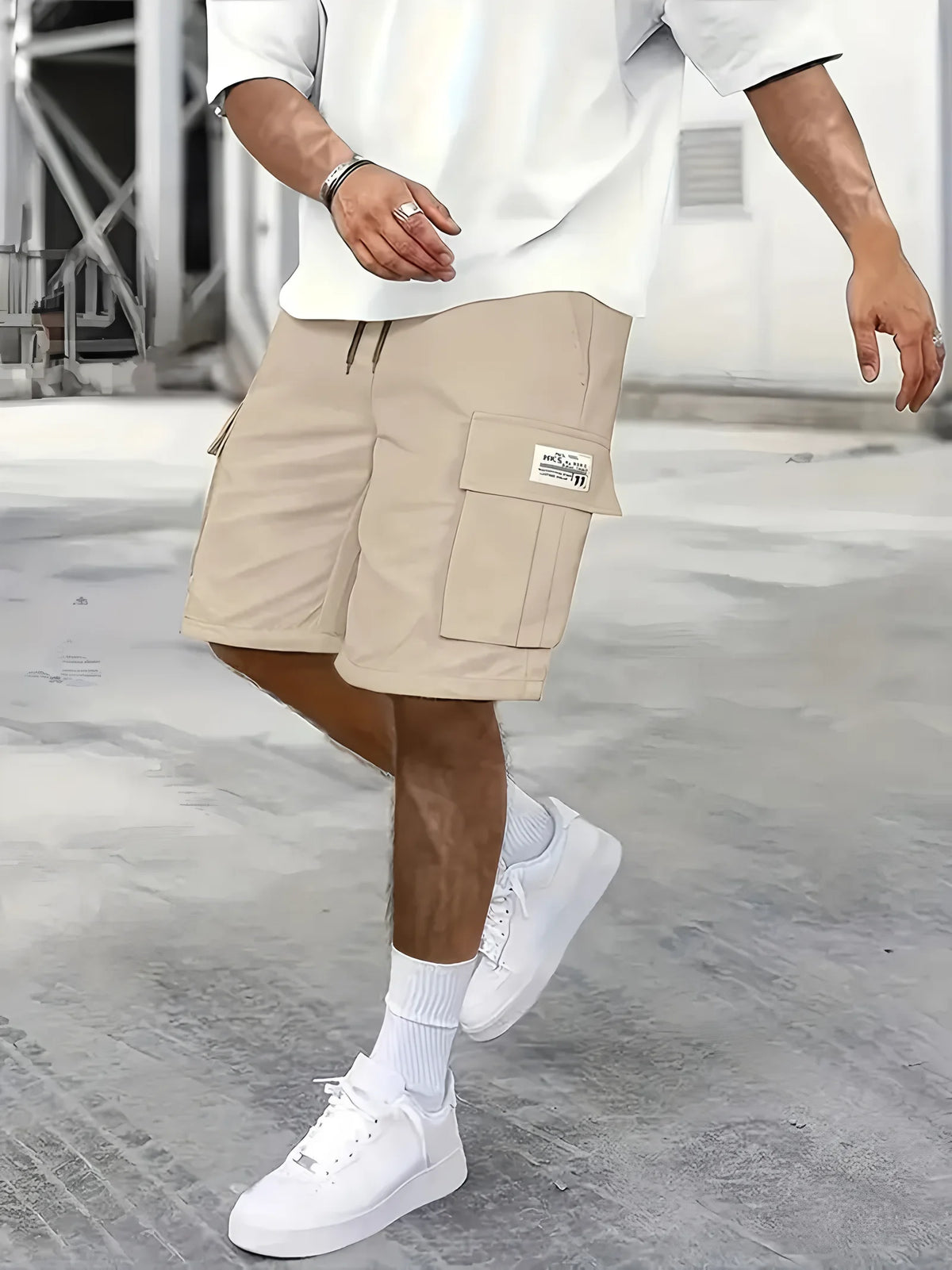 Men's Multi-Pocket Cargo Shorts