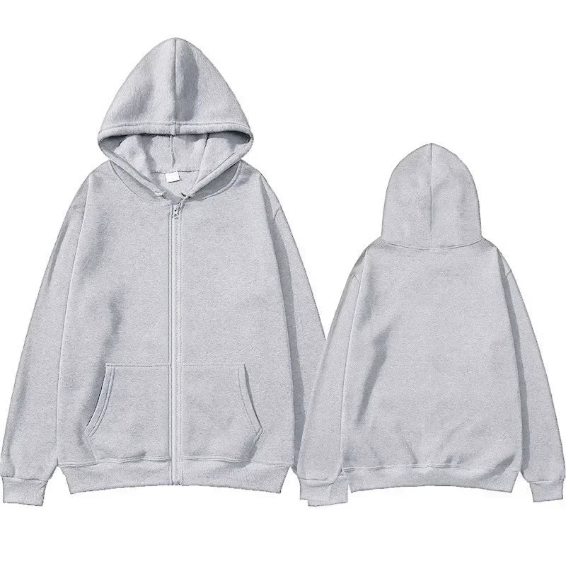 Men's Plain Pullover Hoodie