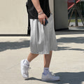 Men's Baggy Silk-Feel Casual Shorts