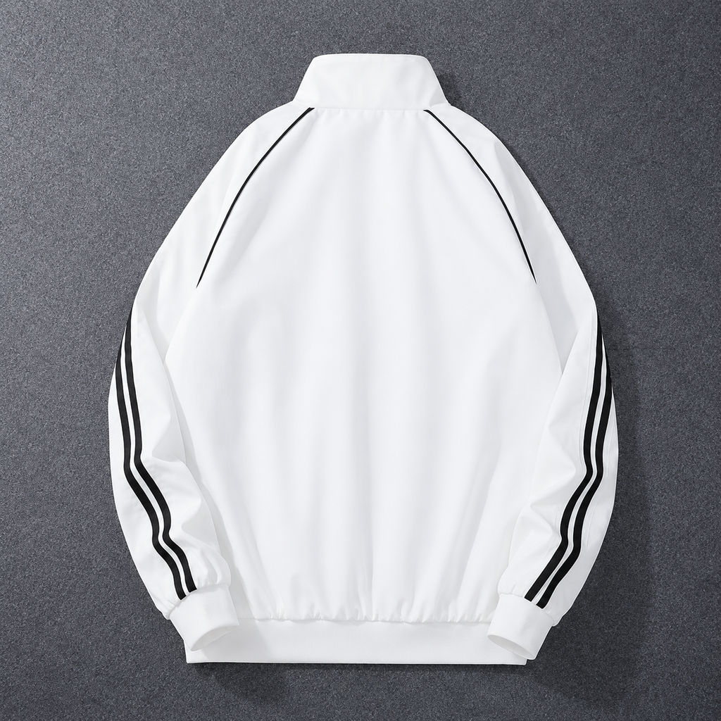 Men's Casual Sporty Striped Jacket